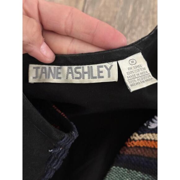 Vintage Jane Ashley Women's Southwest Cowboy Vest Size Medium embroidered 90s - Picture 7 of 8